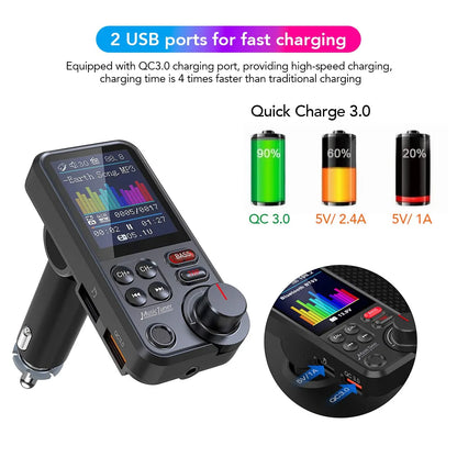 Power Up Your Journey: Liam Gadgets Car Charger with Hi-Fi Sound